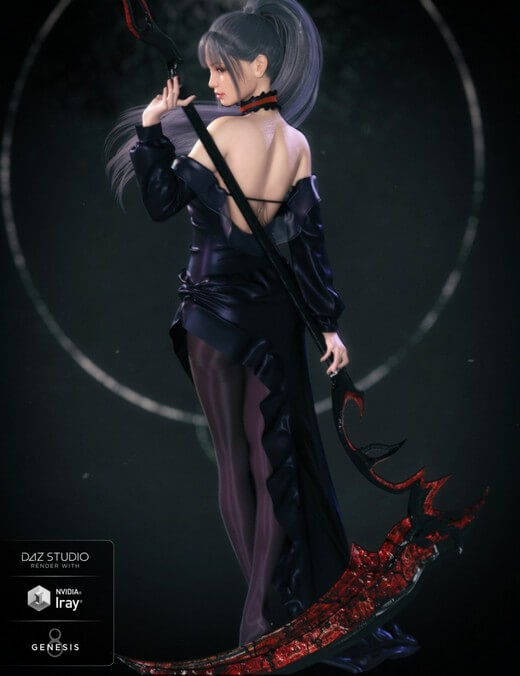 Maris and Maris Hair for Genesis 8 Female(s)dnfߡ