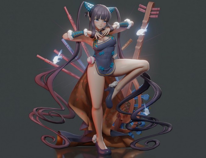CGER-Yusuf Umar blender Yang Guifei лС