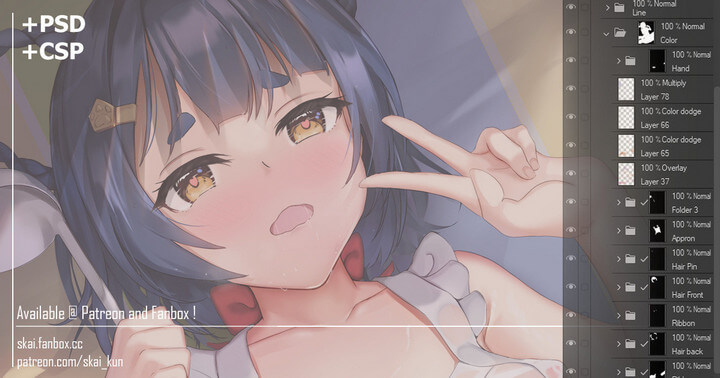 ʦSkai_kun ϼfanbox psd+cspļ522P7G