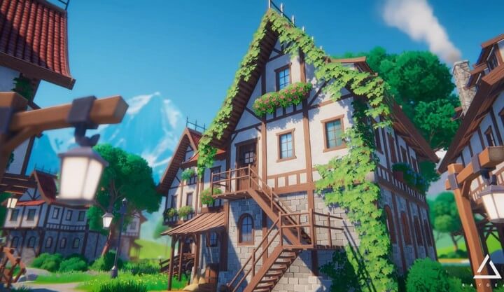 unityԴSUNTAIL - Stylized Fantasy Village