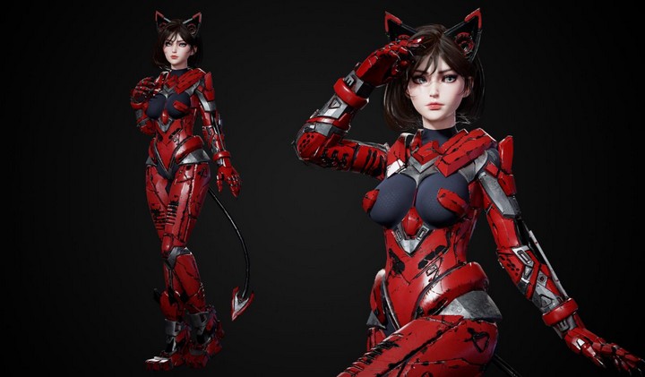 Cosmo Cat Girl645M