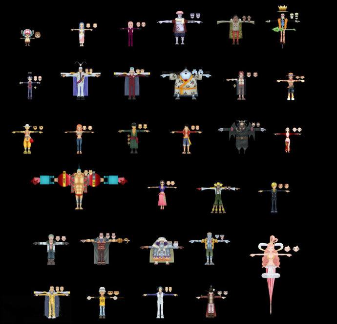 海贼王Q版角色合集