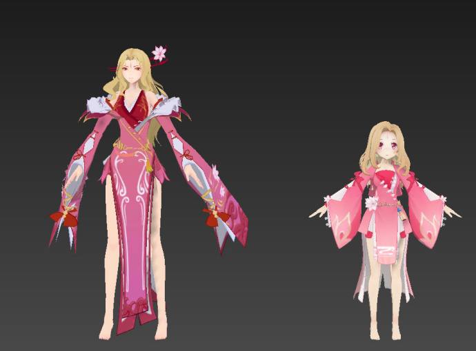 狐妖小红娘角色模型集合