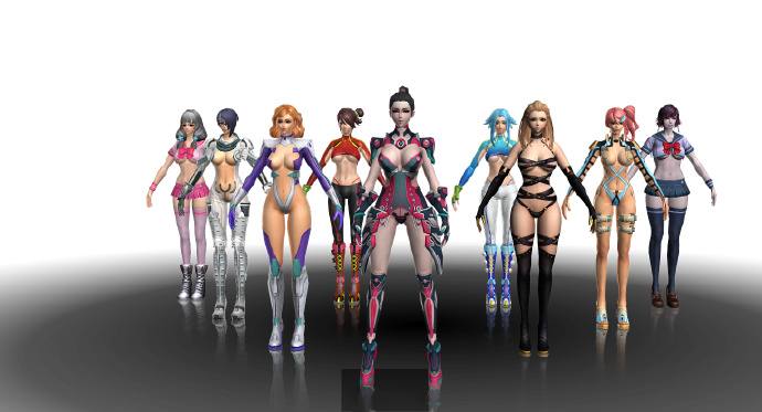 女王之刃 3d模型下载