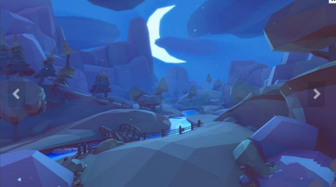 Low Poly Series: Landscape 1.3_低面数模型_卡通风格_1G+场景