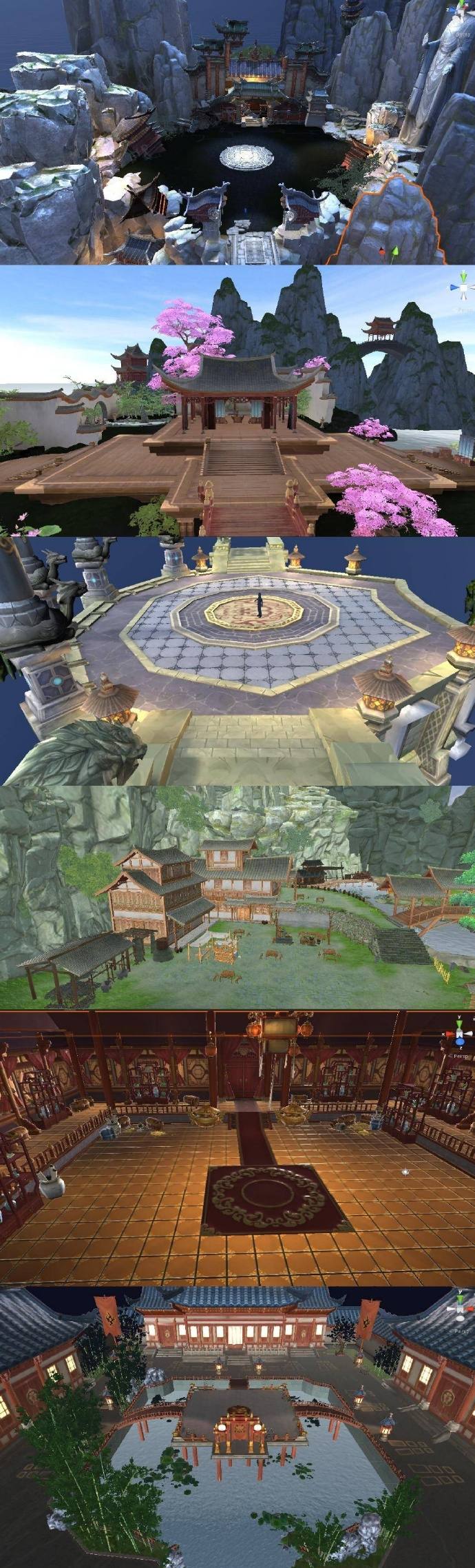 武侠20G unity 源文件 场景+角色+动作