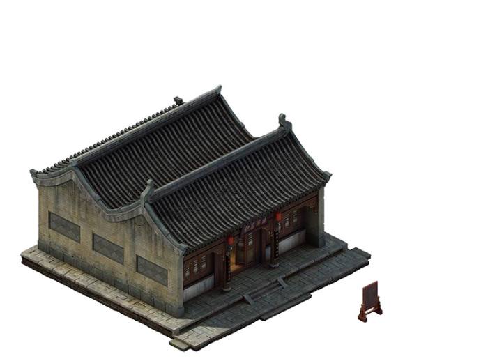 3D模型游戏古代建筑高模53.7G