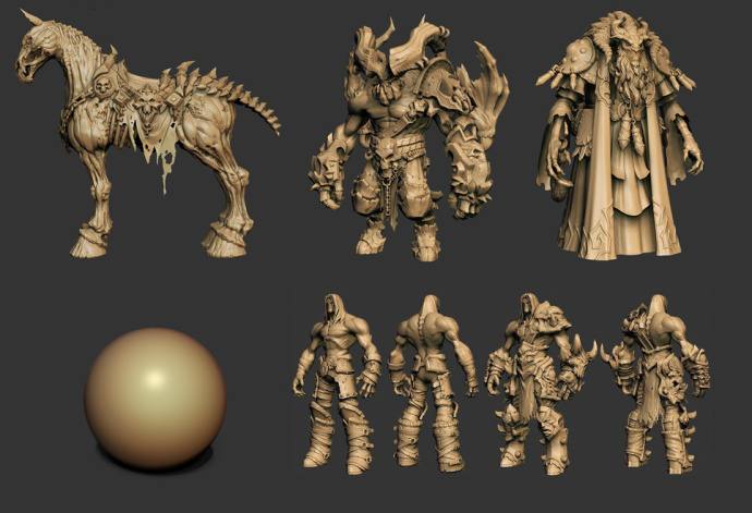 ZBrush材质球 -专为高模而生！