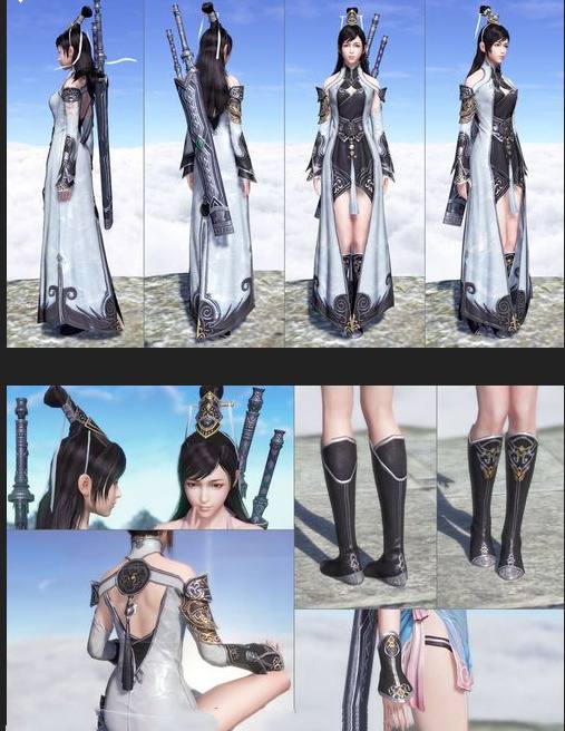 【天涯明月刀】 太白女模型