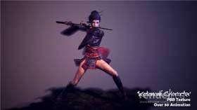 UE4̳ǽɫ Katanami Character 4ɫ